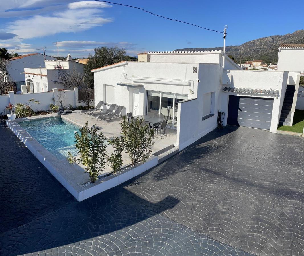Montsia 7 Casa Con Piscina Privada, Roses, Mas Bos Villa Exteriör bild